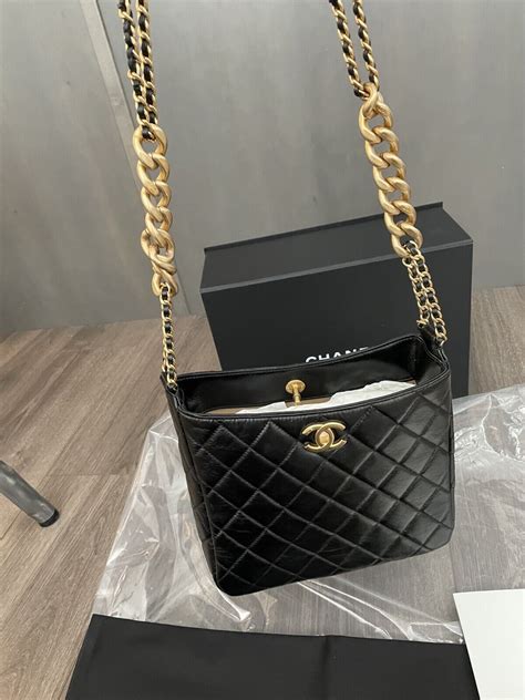 mini hobo chanel|chanel hobo bag price.